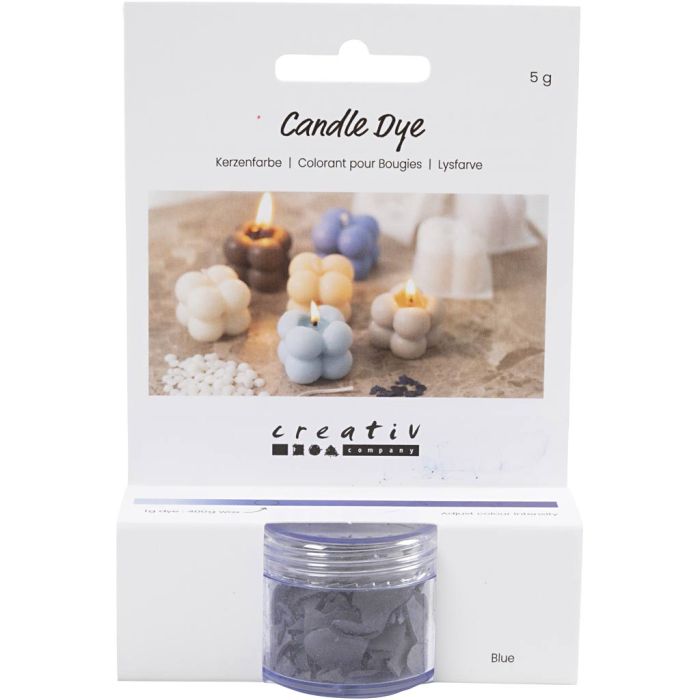 Colorant pour bougies, bleu, 5 gr/ 1 Pq.