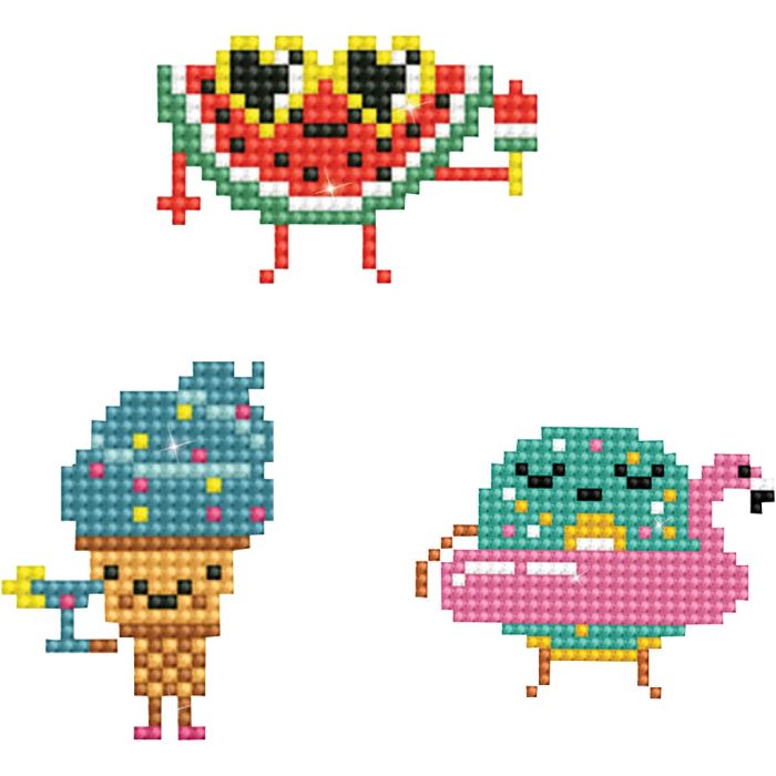Diamond Dotz, emojis, dim. 18x10 cm, 1 Pq.