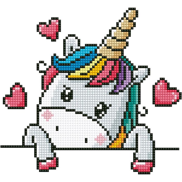 Diamond Dotz, dim. 23x23 cm, 1 Pq.