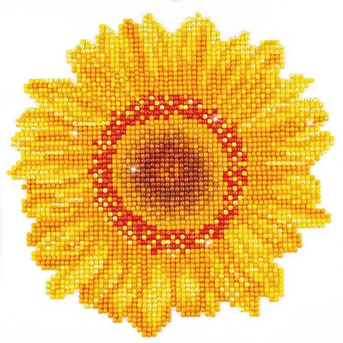 Diamond Dotz, Tournesol Happy Day, dim. 20x20 cm, 1 Pq.