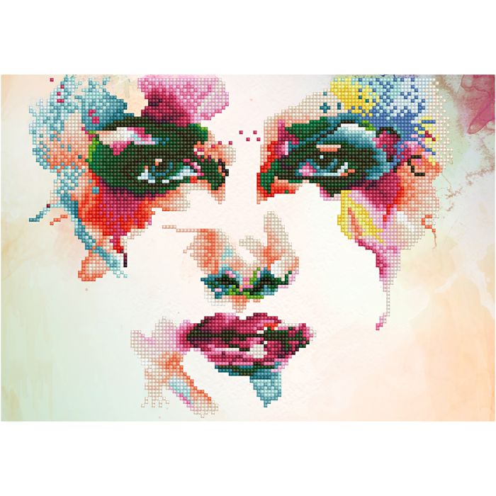 Diamond Dotz, Rêve arc-en-ciel, dim. 31x41 cm, 1 Pq.