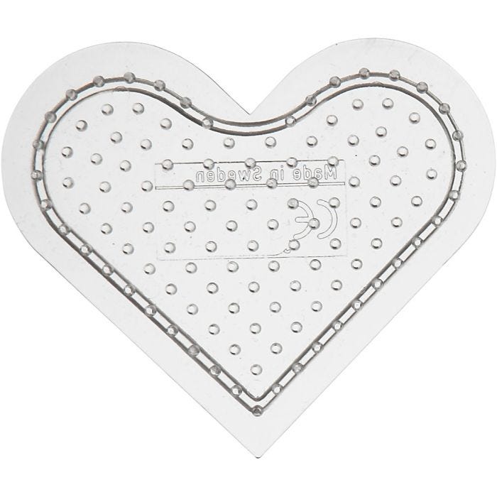 Plaque à picots, 7 cm, medium, transparent, 1 pièce