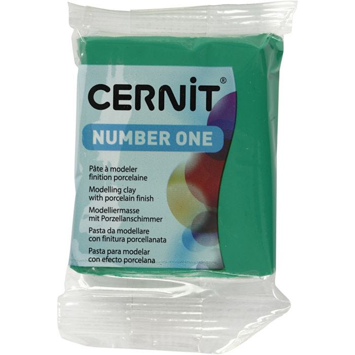 Cernit, vert (600), 56 gr/ 1 Pq.