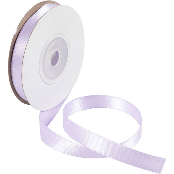 Ruban de satin, L : 10 mm, violet, 3x10 m/ 1 rouleau
