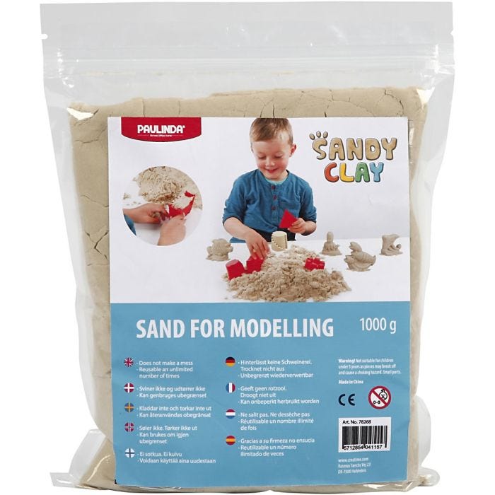 Sandy Clay ® , naturel, 1 kg