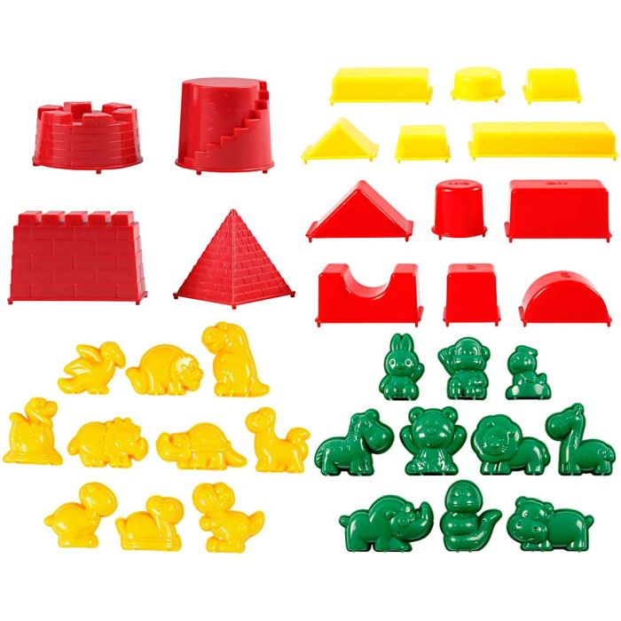 Moules, dim. 3,5-9,5 cm, 36 pièces/ 1 Pq.