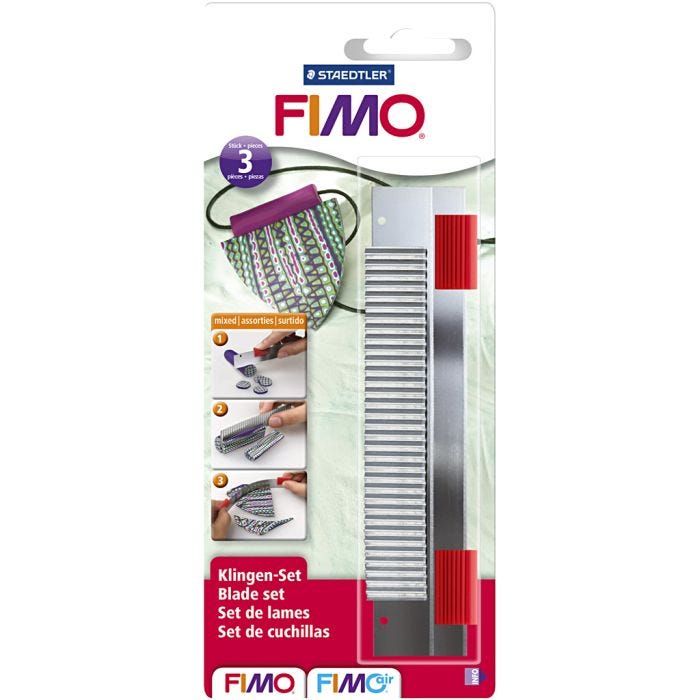 Lot de Lames Interchangeables FIMO, 3 pièces/ 1 Pq.