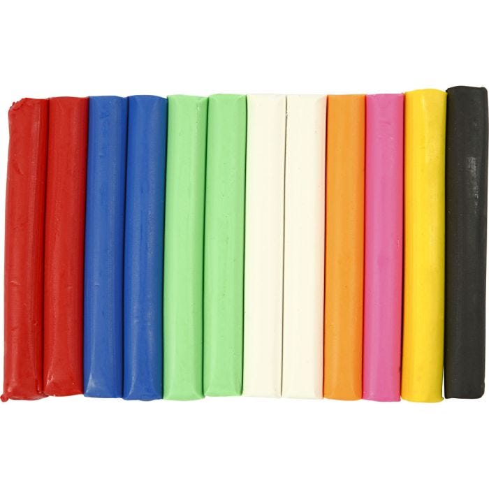Pâte à Modeler , ass. de couleurs, 200gr/ 1 Pq.