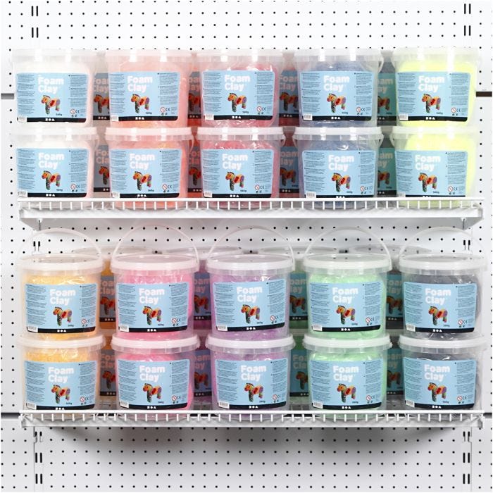 Foam Clay®, 10seaux/ 1 Pq.