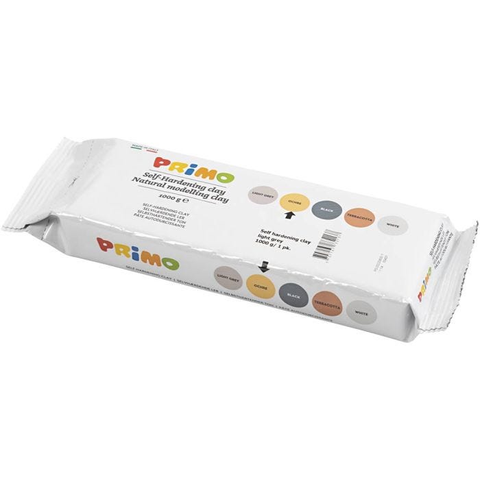 Argile Autodurcissante, jaune ocre, 1000 gr/ 1 Pq.