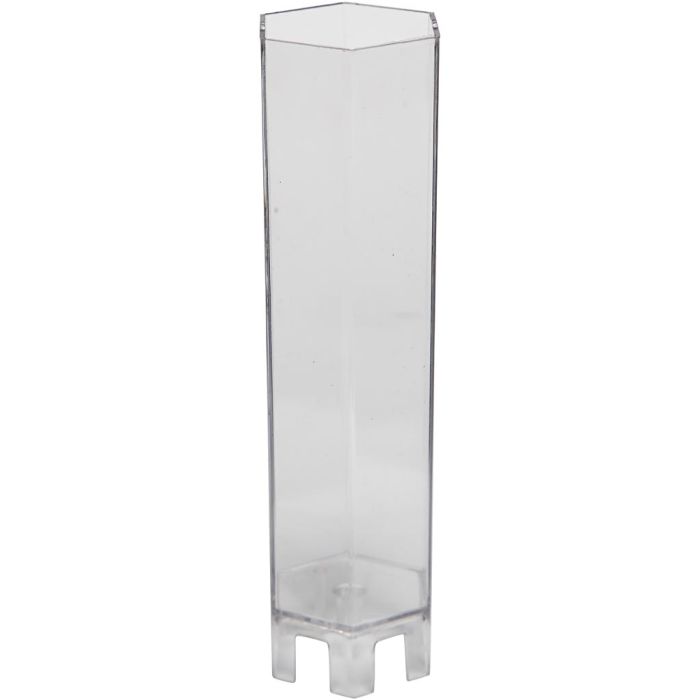 Moule pour bougie, Hexagone, 170x53 mm, 1 pièce