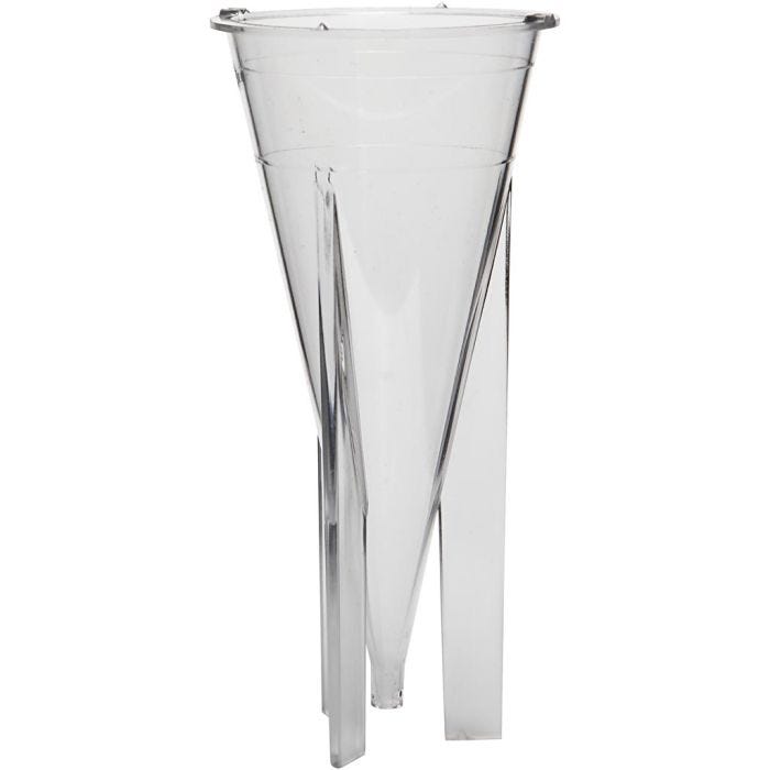 Moule pour bougie, Cône, 140x65 mm, 1 pièce