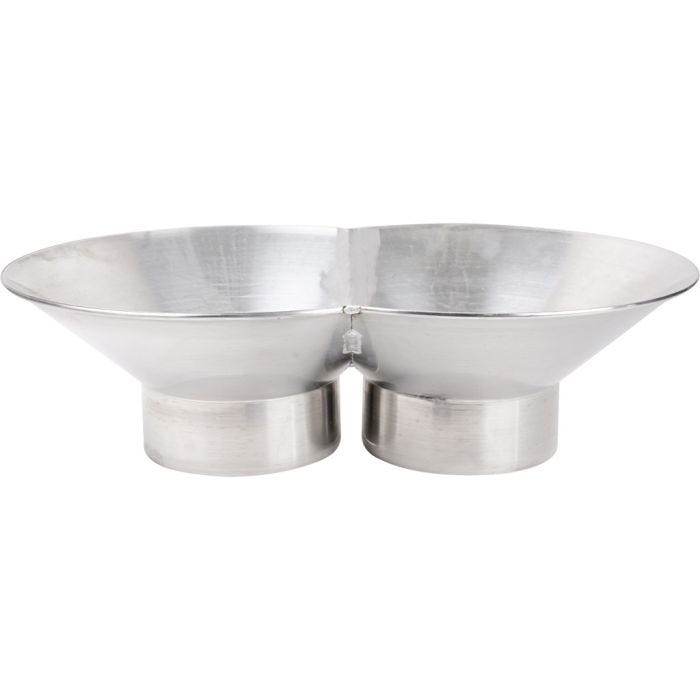 Anneau d'écoulement double taille 4, 1 pièce