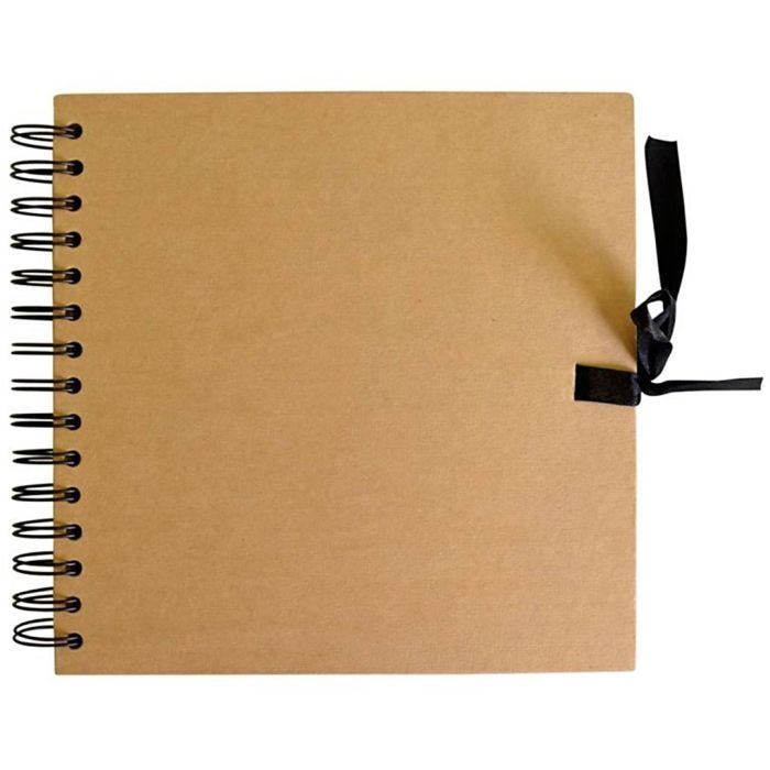 Carnet scrapbook Artemio, 30x30 cm, 40, naturel, 1 pièce