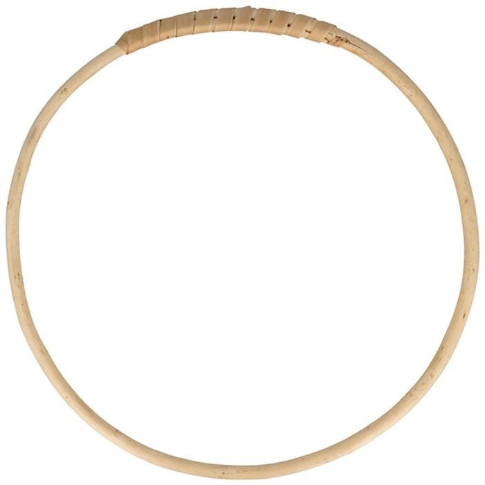 Cercle en bois osier, 30 cm, 9 mm, 1 pièce