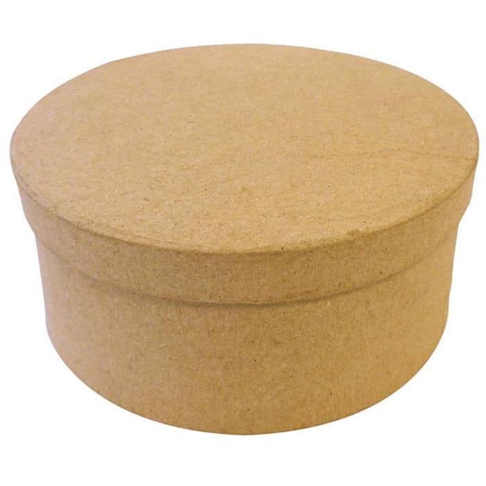 Boîte en carton, ronde, 6,5 cm, 14,5 cm, 1 pièce