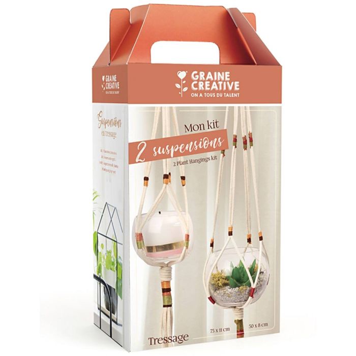 Kit macramé DIY, 1 Pq.