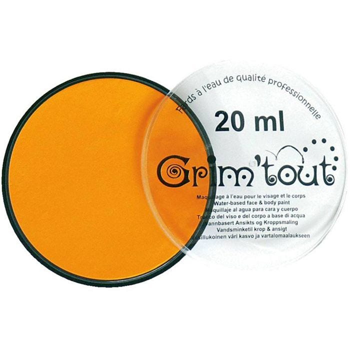 Maquillage professionnel Fard, sun yellow, 20ml/ 1 boîte