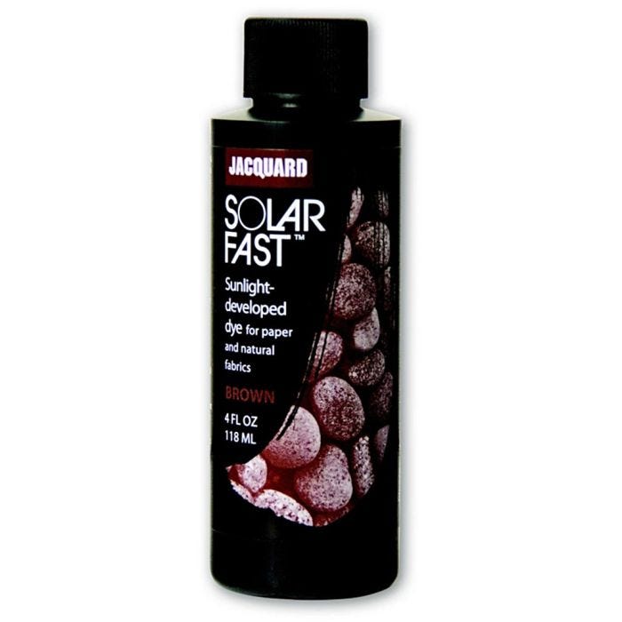 Jacquard Solarfast - Colorant photosensible, dim. 112, marron (112), 118 ml/ 1 flacon