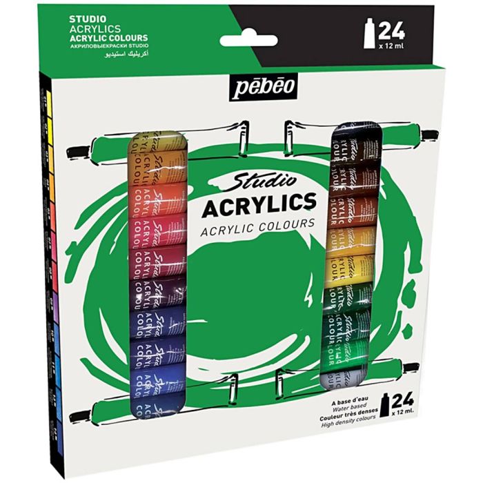 Peinture Acrylique Studio, 24x12 ml/ 1 Pq.