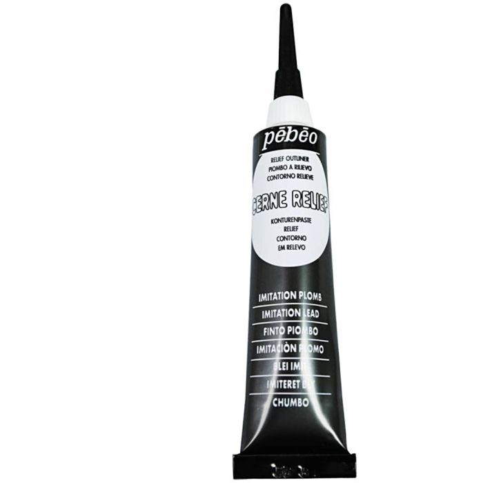 Cerne relief, noir plomb, 20 ml/ 1 boîte