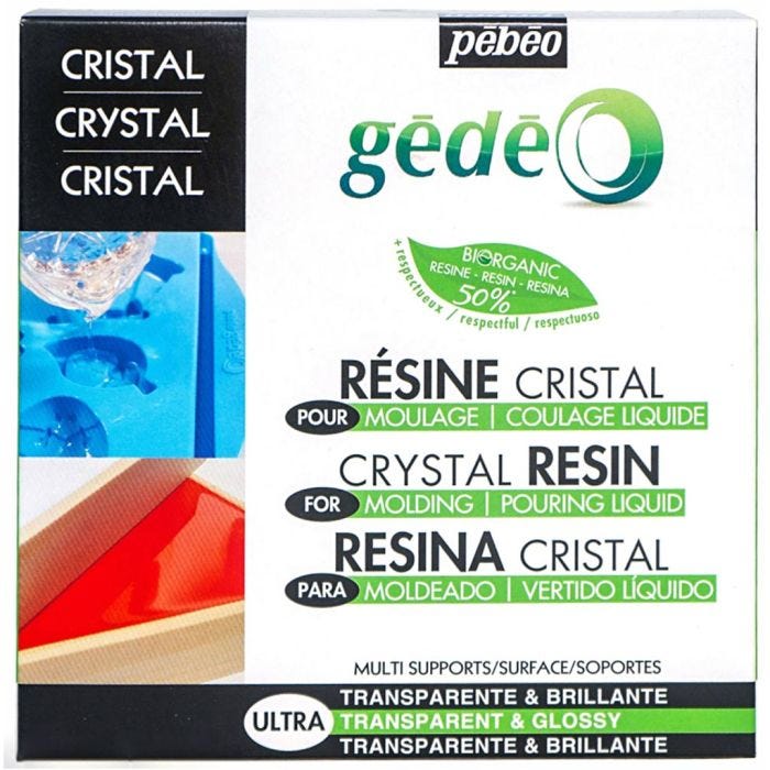 Kit Résine Cristal Bio, 300ml/ 1 Pq.