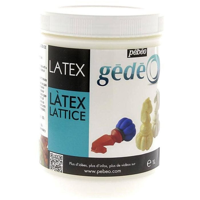 Latex de moulage Gédéo, 1000ml/ 1 boîte