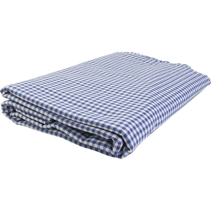 L : 145 cm, blanc, bleu, 5 m/ 1 Pq.