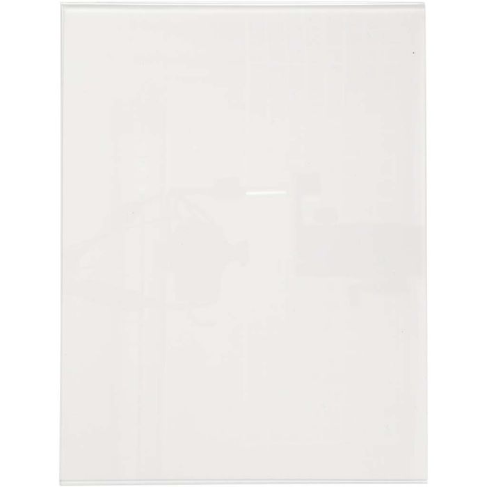 Support d'affichage, H : 420 mm, L : 320 mm, transparent, 1 pièce