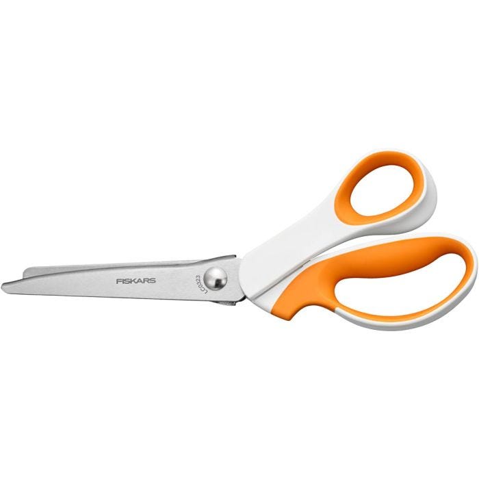 Fiskars Ciseaux Cranteurs Tissu, L : 23 cm, 1 pièce