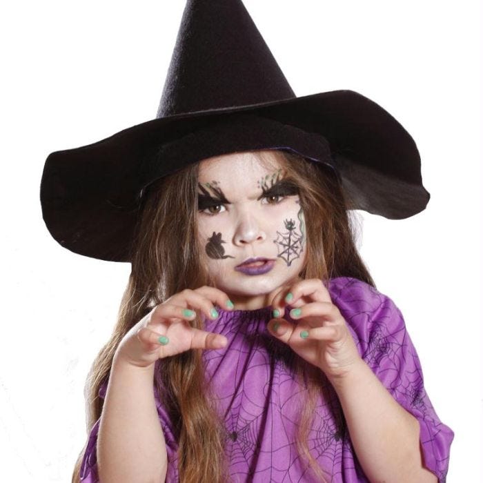 Maquillage de sorcière pour Halloween