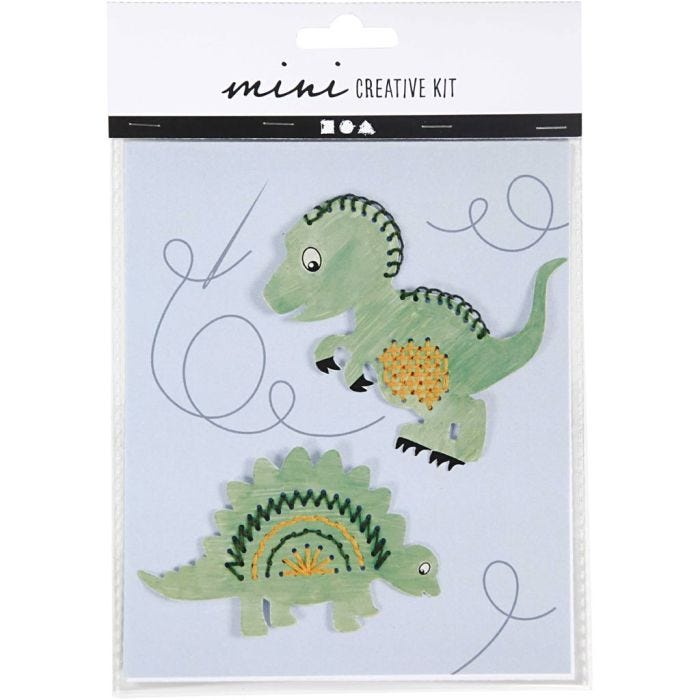 Mini Kit DIY, dinosaure, 1 Pq.