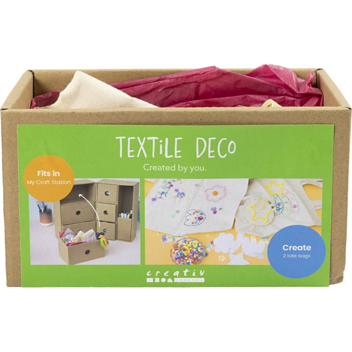 Ma Station de Bricolage Décoration Textile, ass. de couleurs, 1 Pq.