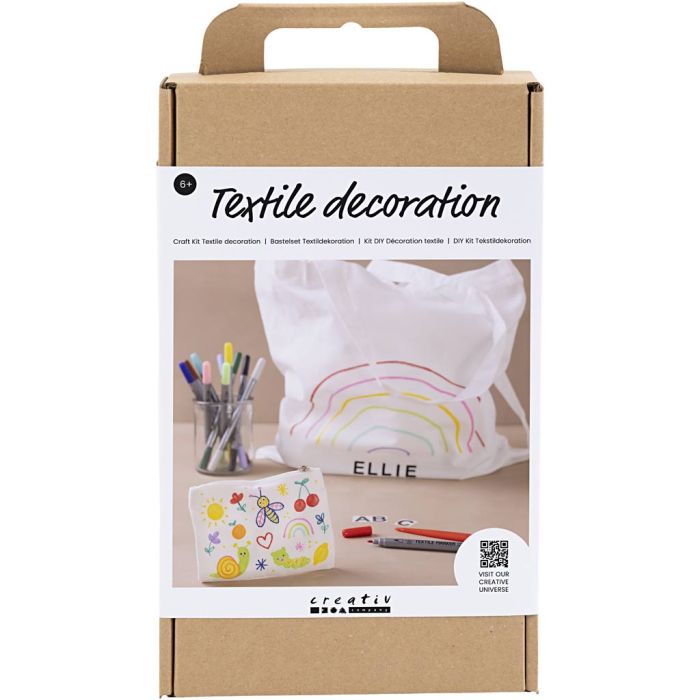 Kit DIY Décoration Textile, 1 Pq.