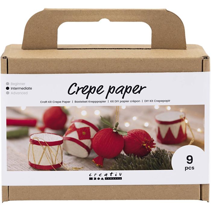 Kit DIY Papier Crépon, 1 Pq.