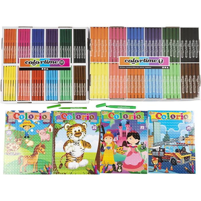 Set de livres de coloriage
, 1 Pq.