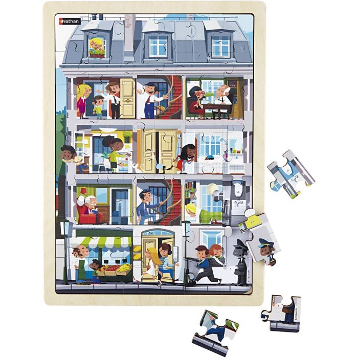 dim. 37x27 cm, 42 pièces, 1 pièce