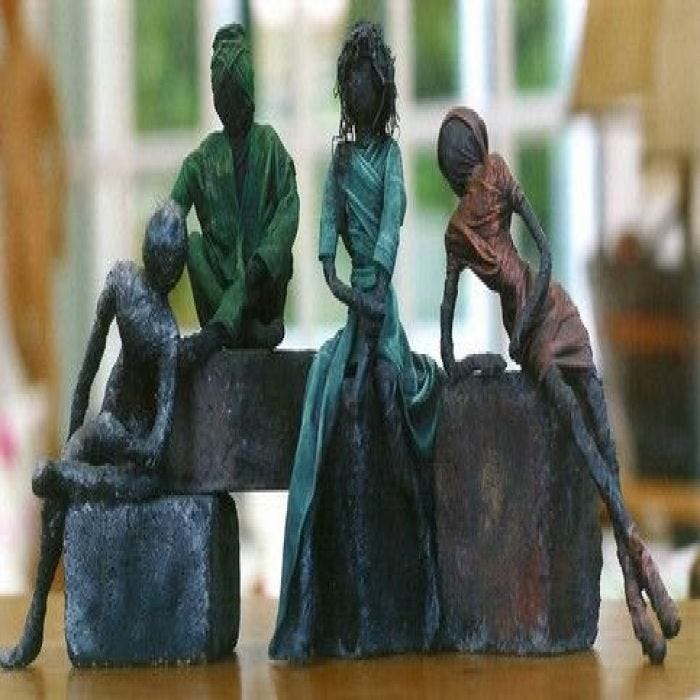 Sculpture magnifique avec du Paverpol