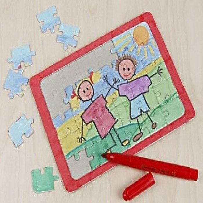 A Papier-mâché Jigsaw Puzzle