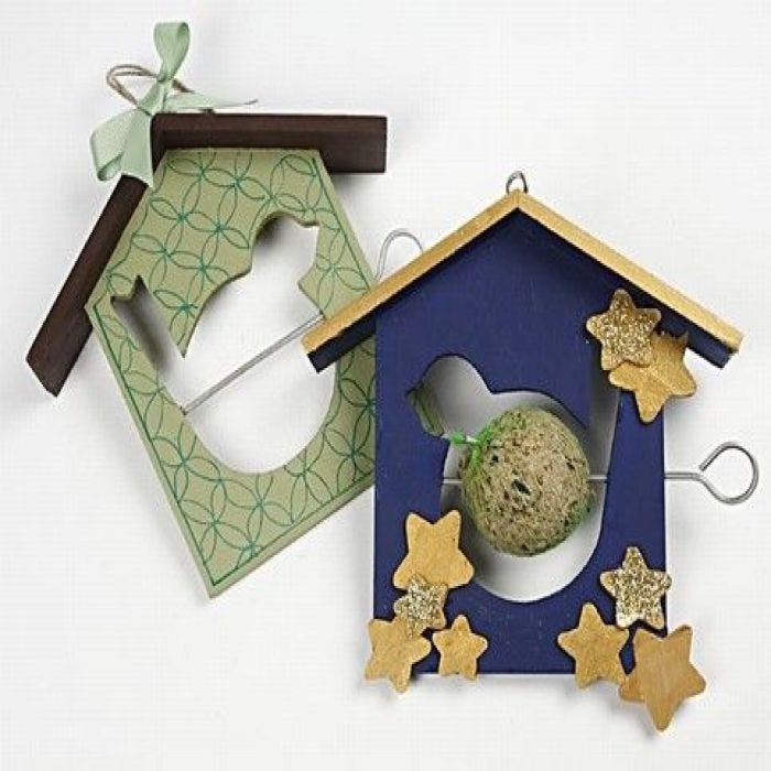 Bird Feeding House
