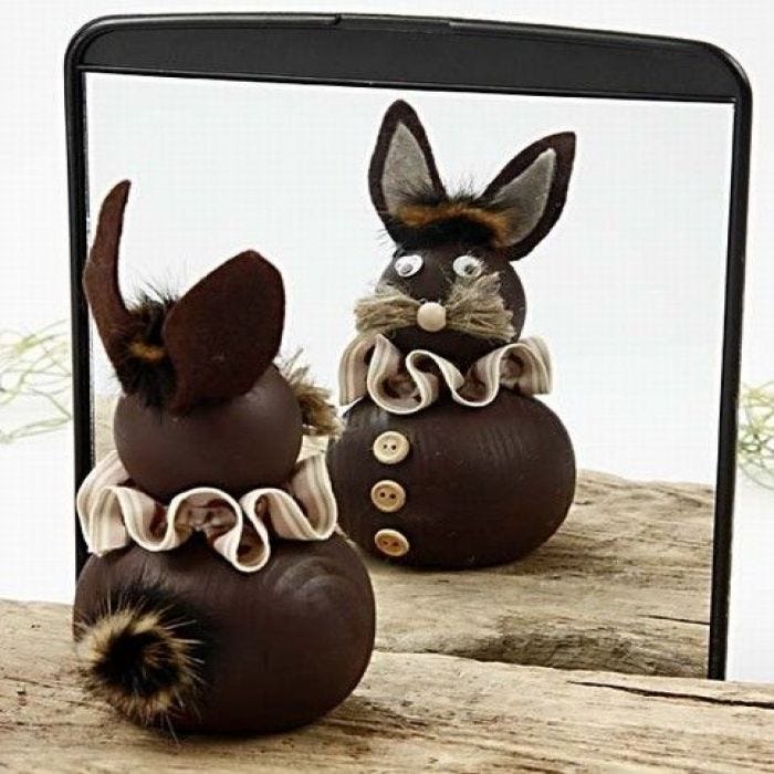 Easter bunny ready for the festivities