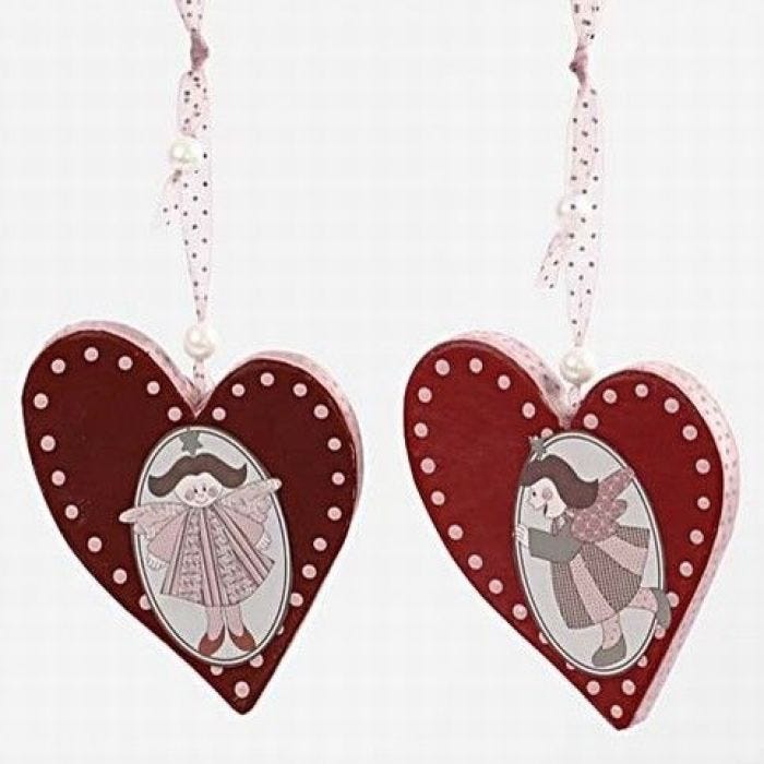 Wonky Papier-Mâché Hearts
