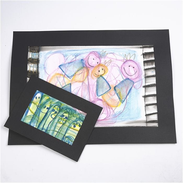 Une Image réalisée avec des Crayons de Couleur Aquarélables