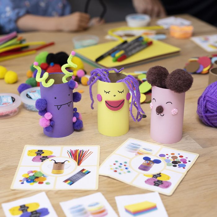 Jouez au bingo créatif en famille.