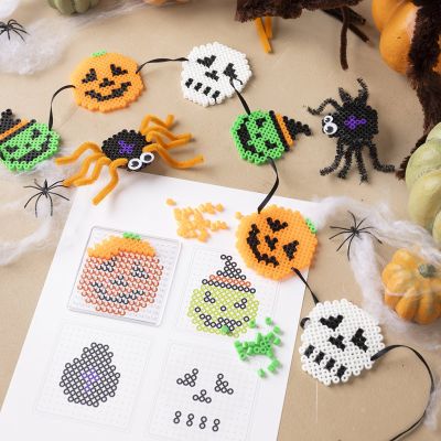 Figurines d’Halloween en perles à repasser