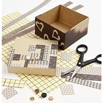 Weaving Paper Strips