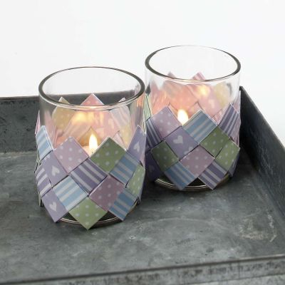 Vivi Gade Weaving Paper Strips