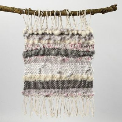 Une image tissée avec du fil de coton