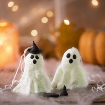 Fantômes en pâte Silk Clay® et Foam Clay®