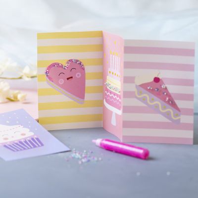 Gâteau imprimé et décoré